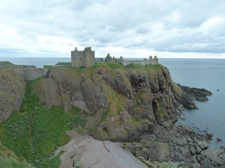 Dunnottar castle utanför Aberdeen